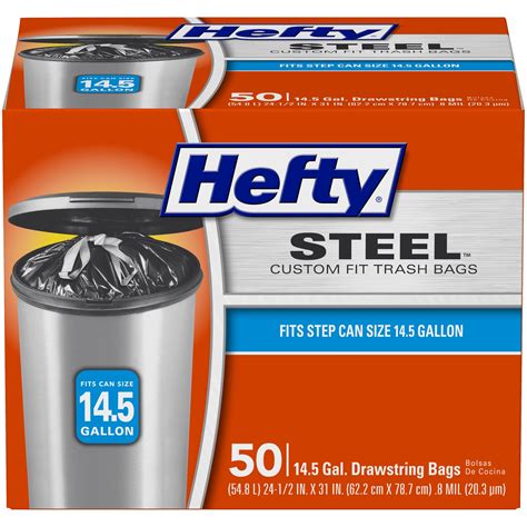 hefty trash bag commercial|hefty 14.5 gallon trash bags.